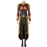 Halloweez Okoye Cosplay Costume for Women - Wakanda Inspired Halloween Carnival Attire - Halloweez
